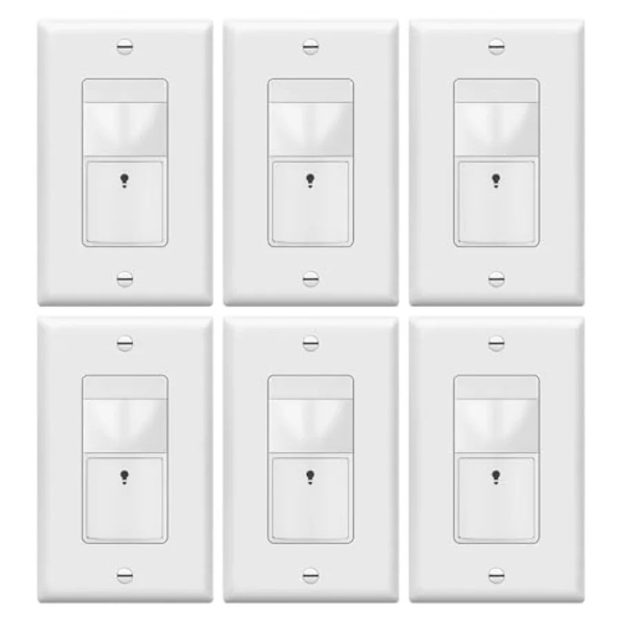 PIR Motion Sensor Light Switch Occupancy and Vacancy Motion Sensor Switch
PIR Motion Sensor Light Switch Occupancy and Vacancy Motion Sensor Switch