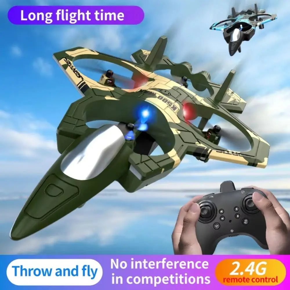 EPP Foam Remote Control Foam Fighter Gravity Sensing RC Drones Four Motor Helicopter Toy Durable 2.4G Stunt RC Hobby Jet Plane
EPP Foam Remote Control Foam Fighter Gravity Sensing RC Drones Four Motor Helicopter Toy Durable 2.4G Stunt RC Hobby Jet Plane