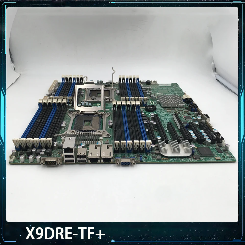 Workstation Motherboard For Supermicro X9DRE-TF+ X79 6 Card Slots LGA2011 E5-2600 V1/ V2
Workstation Motherboard For Supermicro X9DRE-TF+ X79 6 Card Slots LGA2011 E5-2600 V1/ V2