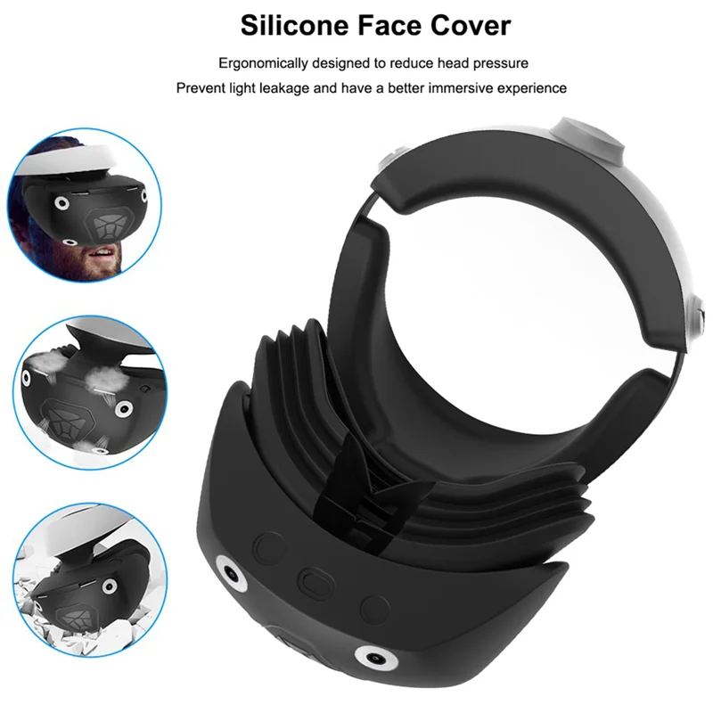 N98R для гарнитуры PS VR2, силиконовый защитный чехол, сменный чехол с защитой от царапин, интерфейс для лица, чехол, аксессуары для контроллера VR
N98R для гарнитуры PS VR2, силиконовый защитный чехол, сменный чехол с защитой от царапин, интерфейс для лица, чехол, аксессуары для контроллера VR