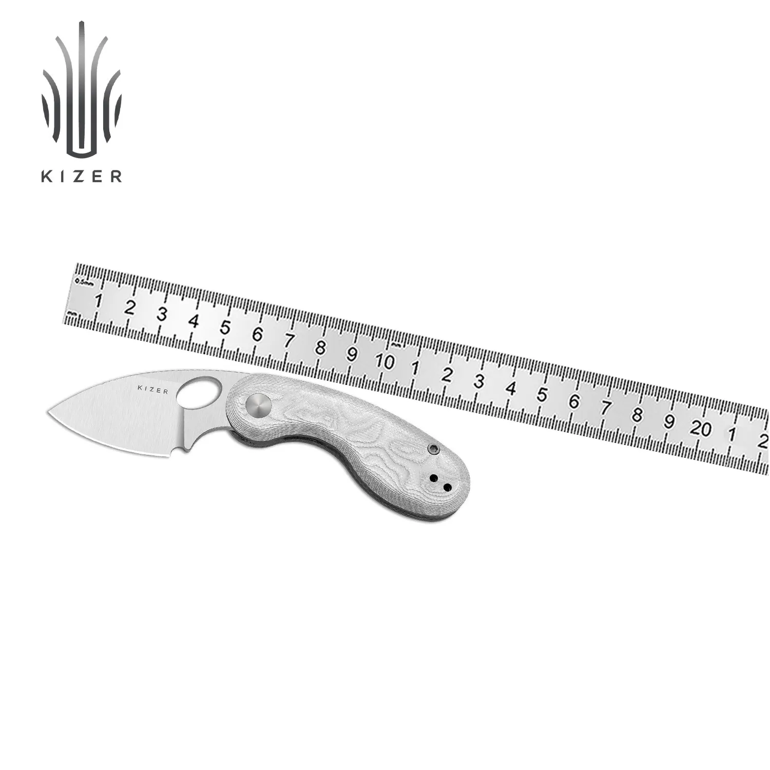 Kizer Folding Microbe V2742A11/V2742A12 14C28N Steel Blade With Aluminum Foil G10/Copper Foil G10 Handle
Kizer Folding Microbe V2742A11/V2742A12 14C28N Steel Blade With Aluminum Foil G10/Copper Foil G10 Handle