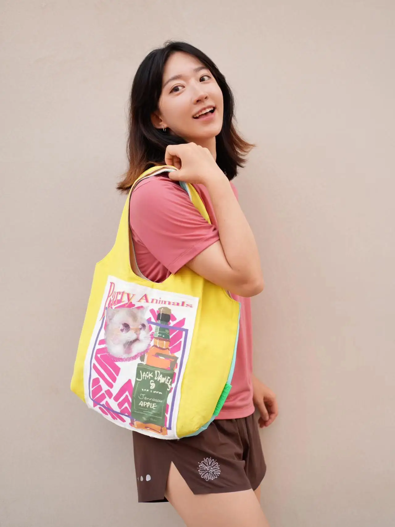 SIF Store Handmade Original Cute Print Large Capacity Canvas Shopping Bag Handheld Single Shoulder Tote Bag for Youth Women
SIF Store Handmade Original Cute Print Large Capacity Canvas Shopping Bag Handheld Single Shoulder Tote Bag for Youth Women