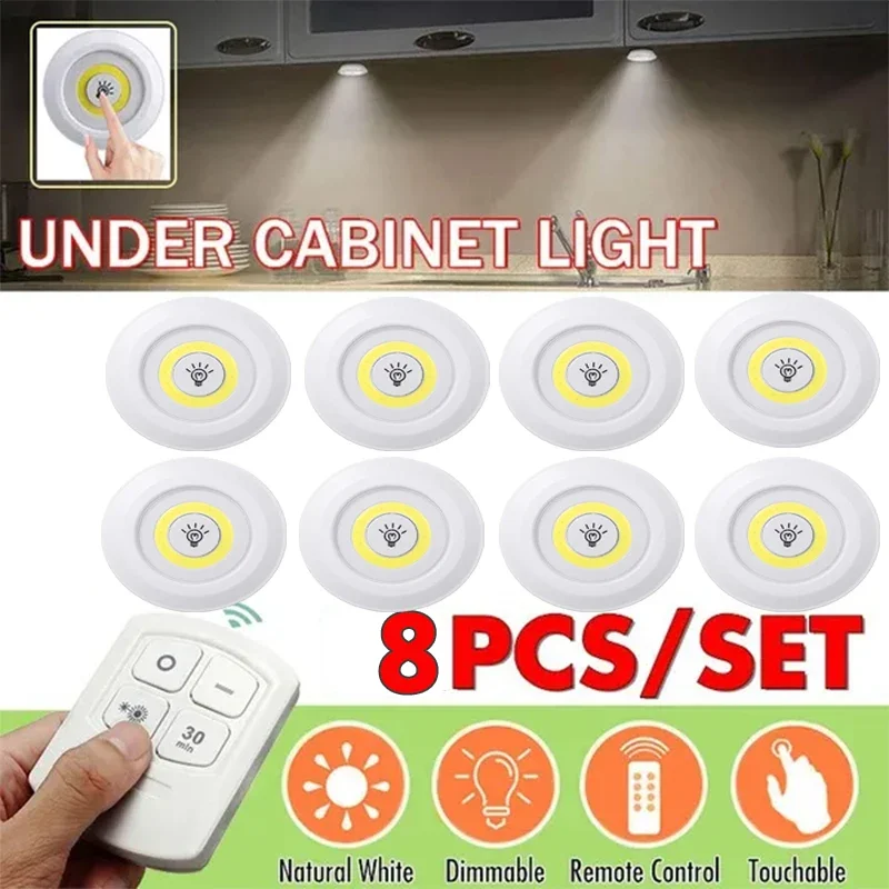Nice Dimmable LED Under Cabinet Light With Remote Control Battery Operated LED Closets Lights Wardrobe Bathroom Lighting Night L
Nice Dimmable LED Under Cabinet Light With Remote Control Battery Operated LED Closets Lights Wardrobe Bathroom Lighting Night L