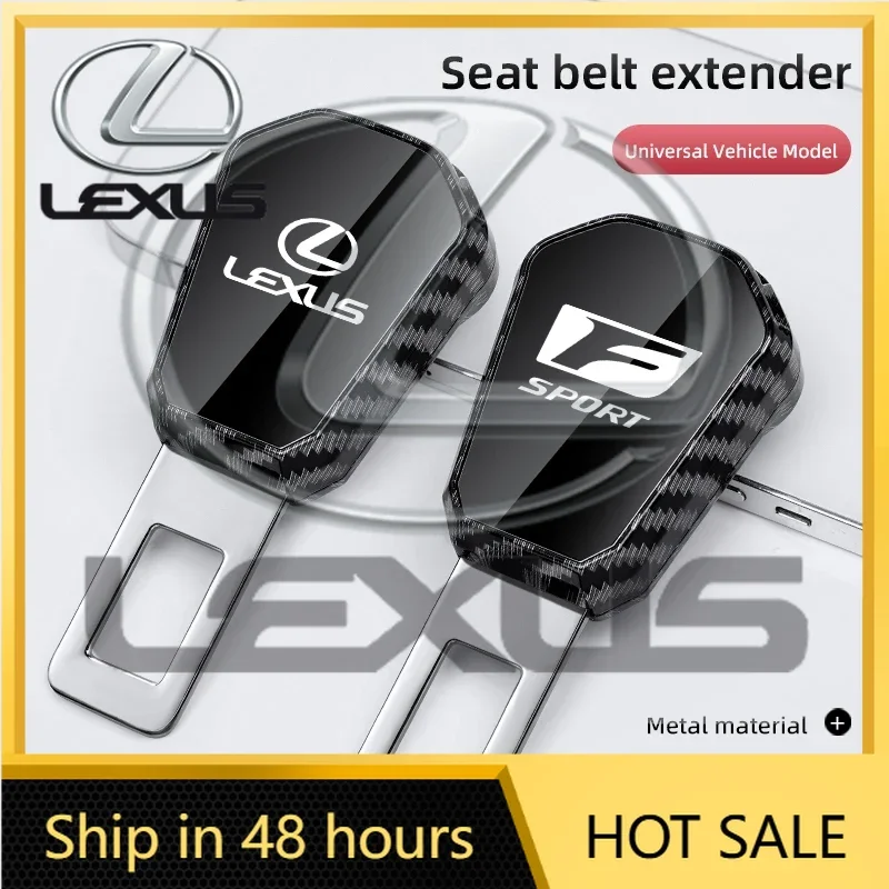 Lexus Car Carbon Fiber Safety Belt Buckle Extension Accessories For F SPORT ES RX 350h NX LS UX LM LX GX LC RZ IS CT GS RC HS SC
Lexus Car Carbon Fiber Safety Belt Buckle Extension Accessories For F SPORT ES RX 350h NX LS UX LM LX GX LC RZ IS CT GS RC HS SC