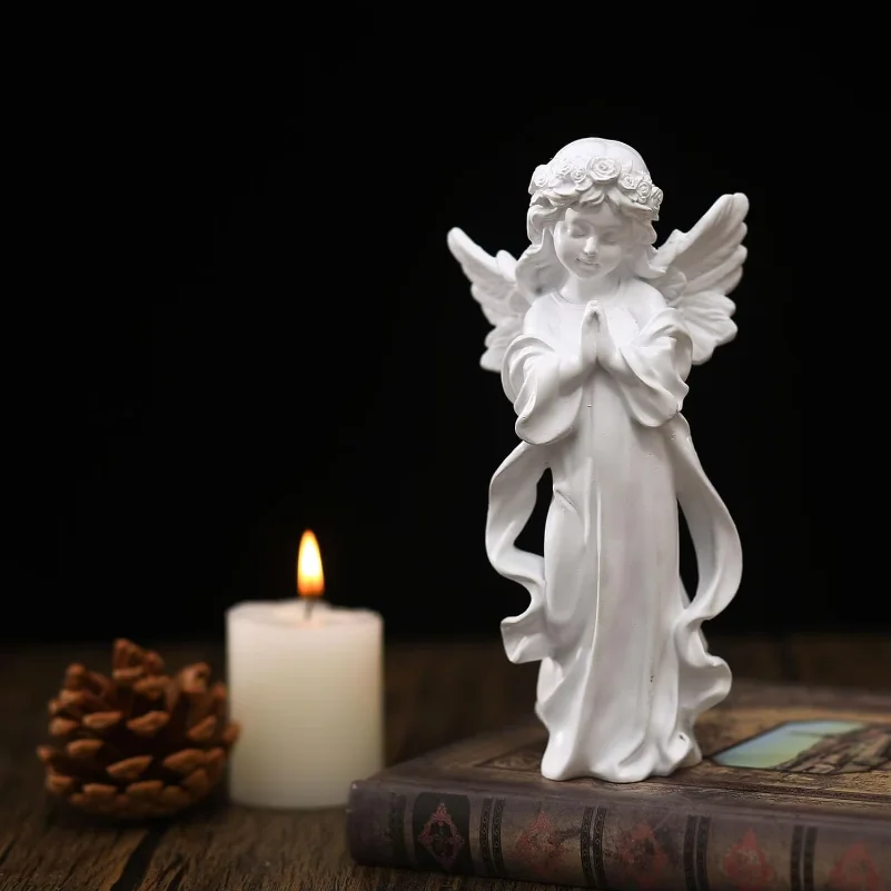 Praying Angel Statues Art Decorative Figurine Home Garden Decor Angel Collection Memorial for TV Stand, Desk, Table Bookshelf
Praying Angel Statues Art Decorative Figurine Home Garden Decor Angel Collection Memorial for TV Stand, Desk, Table Bookshelf