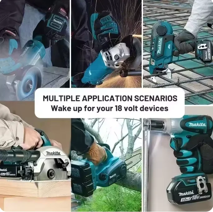 100% original makita battery, 18v Tools Lithium Battery 6Ah/5Ah 9Ah for makita DTW700 DDF487 DTD173 DGA404 HR140D DJV182
100% original makita battery, 18v Tools Lithium Battery 6Ah/5Ah 9Ah for makita DTW700 DDF487 DTD173 DGA404 HR140D DJV182