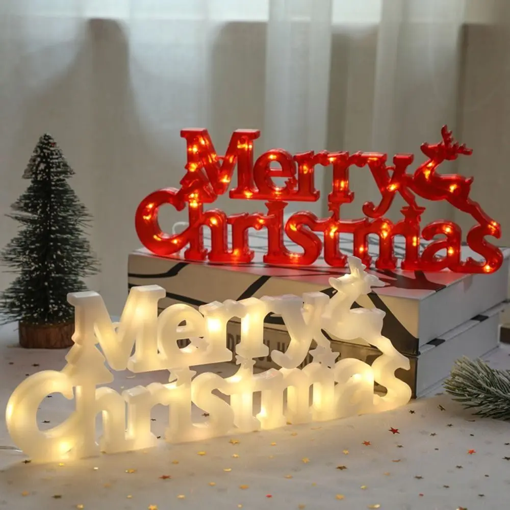Three-dimensional Christmas Decoration Items Waterproof RED Panel Merry Christmas Letter Lights Perfect New Year
Three-dimensional Christmas Decoration Items Waterproof RED Panel Merry Christmas Letter Lights Perfect New Year
