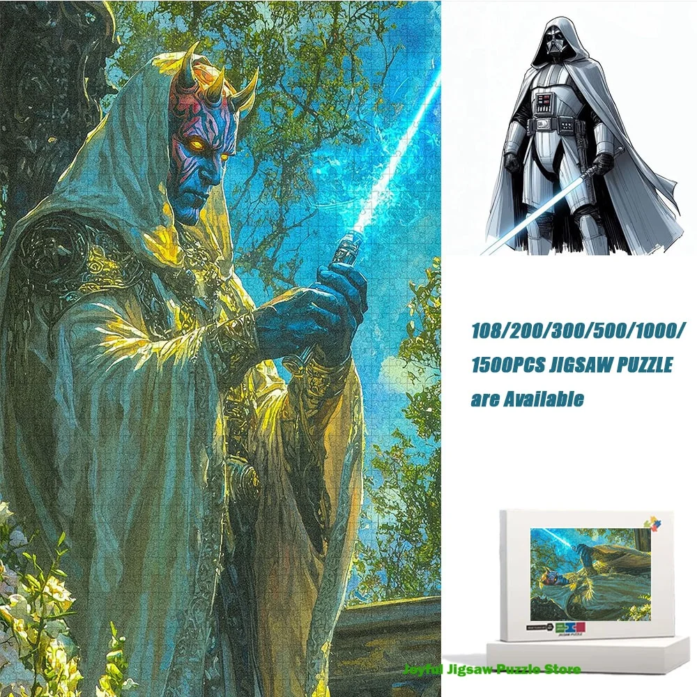 Star Wars Retro Comic Cartoon Jigsaw Puzzle Decompression Educational Toy Premium Gift for Collector Holiday Birthday Party Play
Star Wars Retro Comic Cartoon Jigsaw Puzzle Decompression Educational Toy Premium Gift for Collector Holiday Birthday Party Play