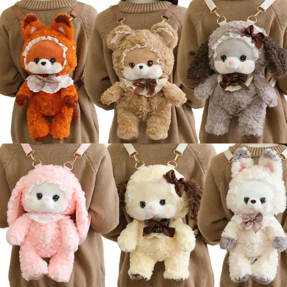 New Soft Plush Animal Plush Backpack Detachable Strap Cotton Plush Doll Backpack Fluffy Cartoon Shoulder Bag Gifts
New Soft Plush Animal Plush Backpack Detachable Strap Cotton Plush Doll Backpack Fluffy Cartoon Shoulder Bag Gifts
