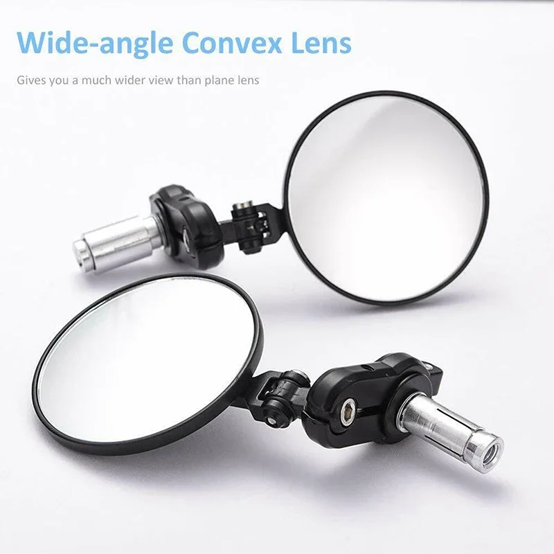 Universal Motorbike 7/8" 22MM Round Bar End Rear Mirrors Black Moto Side View Mirrors Motorcycle Rearview Mirror Accessories 
Universal Motorbike 7/8" 22MM Round Bar End Rear Mirrors Black Moto Side View Mirrors Motorcycle Rearview Mirror Accessories