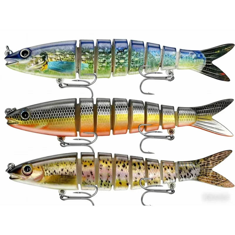 Набор рыболовных приманок 3Bionic Multi-Section, 13,7 см, 27 г, универсальные приманки для пресноводной и морской рыбалки, незаменимое рыболовное снаряжение
Набор рыболовных приманок 3Bionic Multi-Section, 13,7 см, 27 г, универсальные приманки для пресноводной и морской рыбалки, незаменимое рыболовное снаряжение