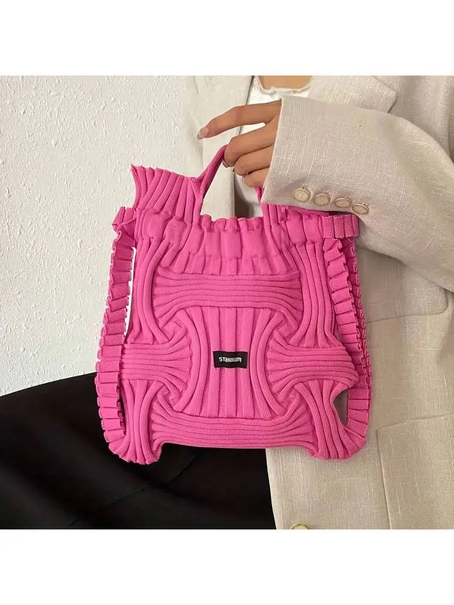 Womens Knit Ruched Crossbody Bag With Strap Stylish Casual Shoulder Purse Daily Use
Womens Knit Ruched Crossbody Bag With Strap Stylish Casual Shoulder Purse Daily Use