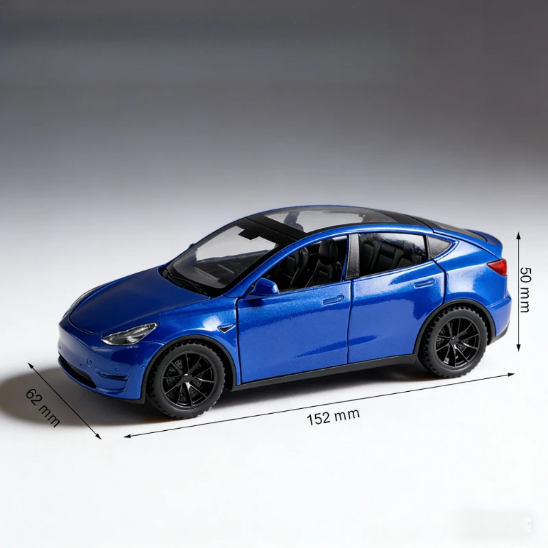 1:32 Sound and light version Model Y simulation alloy car model multi-door toy car ornament decoration children's toy gift
1:32 Sound and light version Model Y simulation alloy car model multi-door toy car ornament decoration children's toy gift