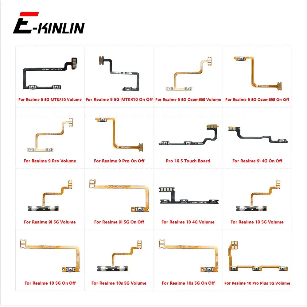 Power ON OFF Mute Switch Control Key Volume Button Flex Cable For OPPO Realme 9 9i 10s 10 Pro Plus 4G 5G Replacement Parts
Power ON OFF Mute Switch Control Key Volume Button Flex Cable For OPPO Realme 9 9i 10s 10 Pro Plus 4G 5G Replacement Parts