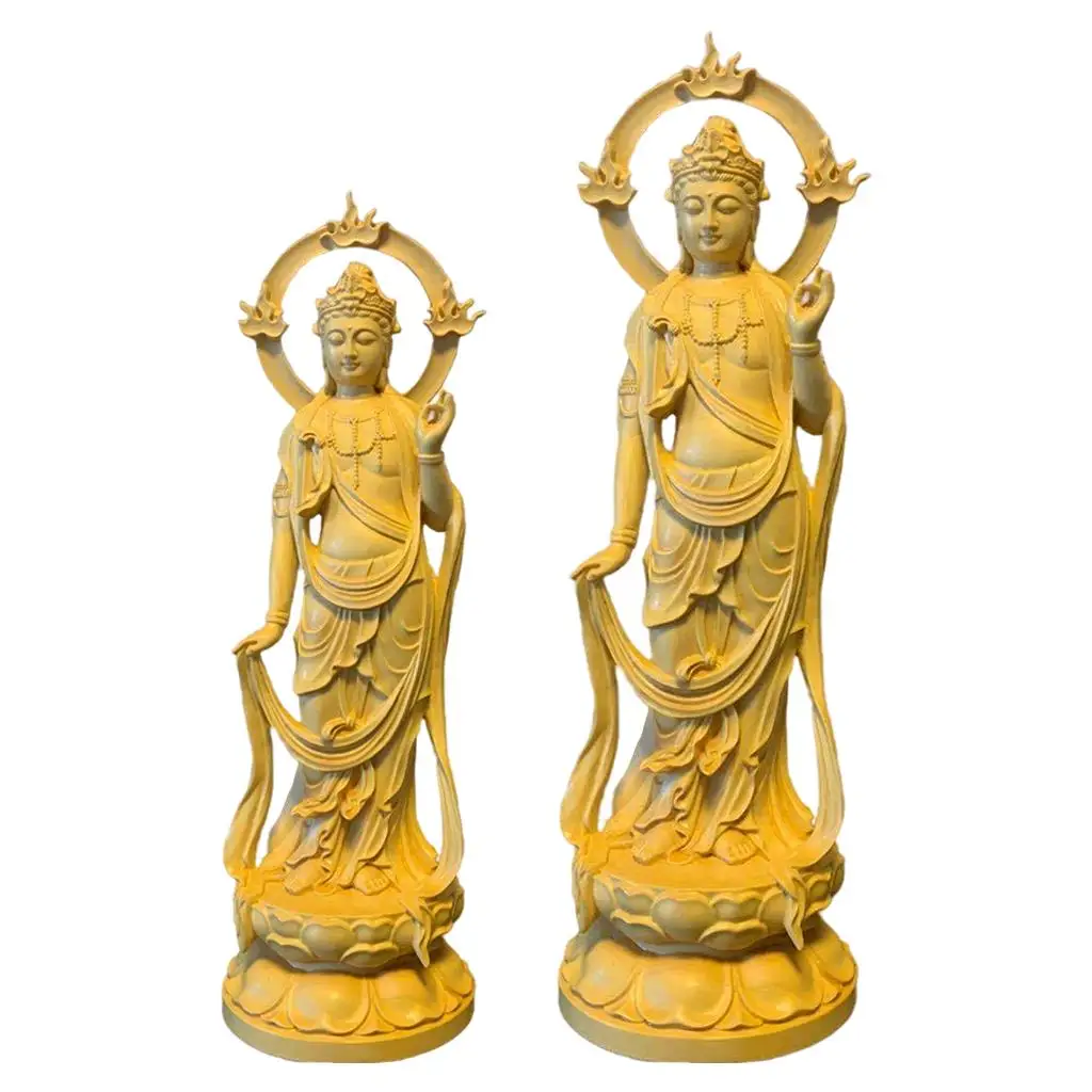 Hand Carved Buddha Statue Feng Shui Statue Sculpture Mahasthamaprapta Figurine home and cafe Decoration Housewarming Gifts
Hand Carved Buddha Statue Feng Shui Statue Sculpture Mahasthamaprapta Figurine home and cafe Decoration Housewarming Gifts