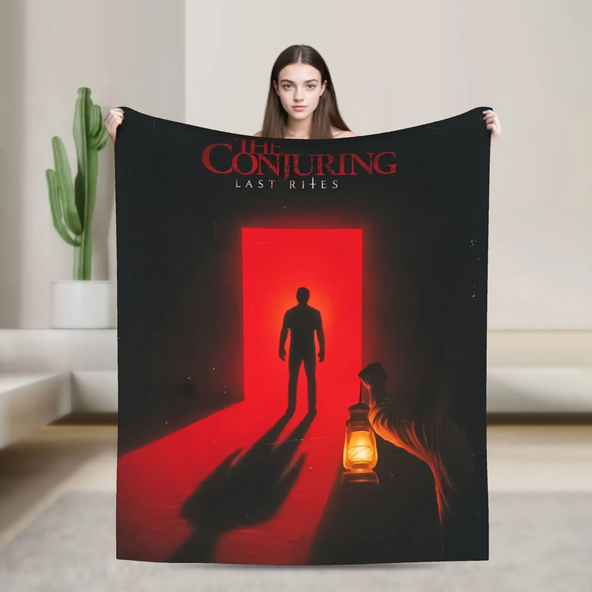 The Conjuring Last Rites Flannel Blanket Warm Soft Bedding Throws for Couch Chair Decorative Novelty Bedspread Sofa Bed Cover
The Conjuring Last Rites Flannel Blanket Warm Soft Bedding Throws for Couch Chair Decorative Novelty Bedspread Sofa Bed Cover