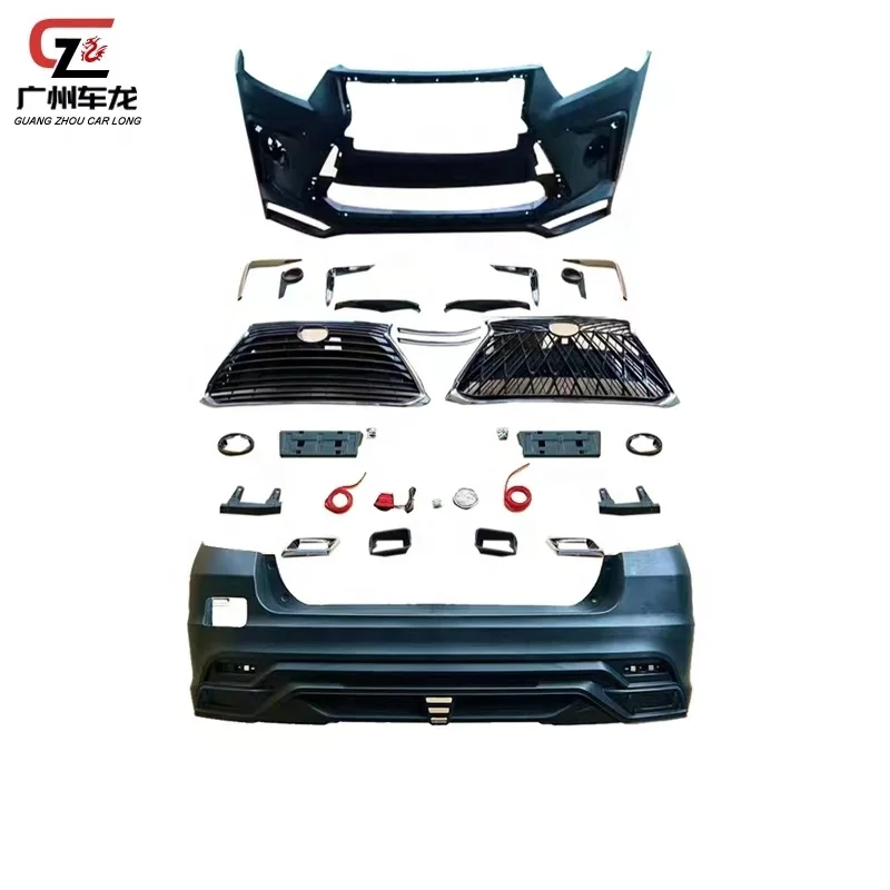 PP Plastic Car Bumper Front Bumper Rear Bumper Grille for Toyota Highlander 2009-2011 Upgrade Lexus Style TRD Style Car Bodykit
PP Plastic Car Bumper Front Bumper Rear Bumper Grille for Toyota Highlander 2009-2011 Upgrade Lexus Style TRD Style Car Bodykit
