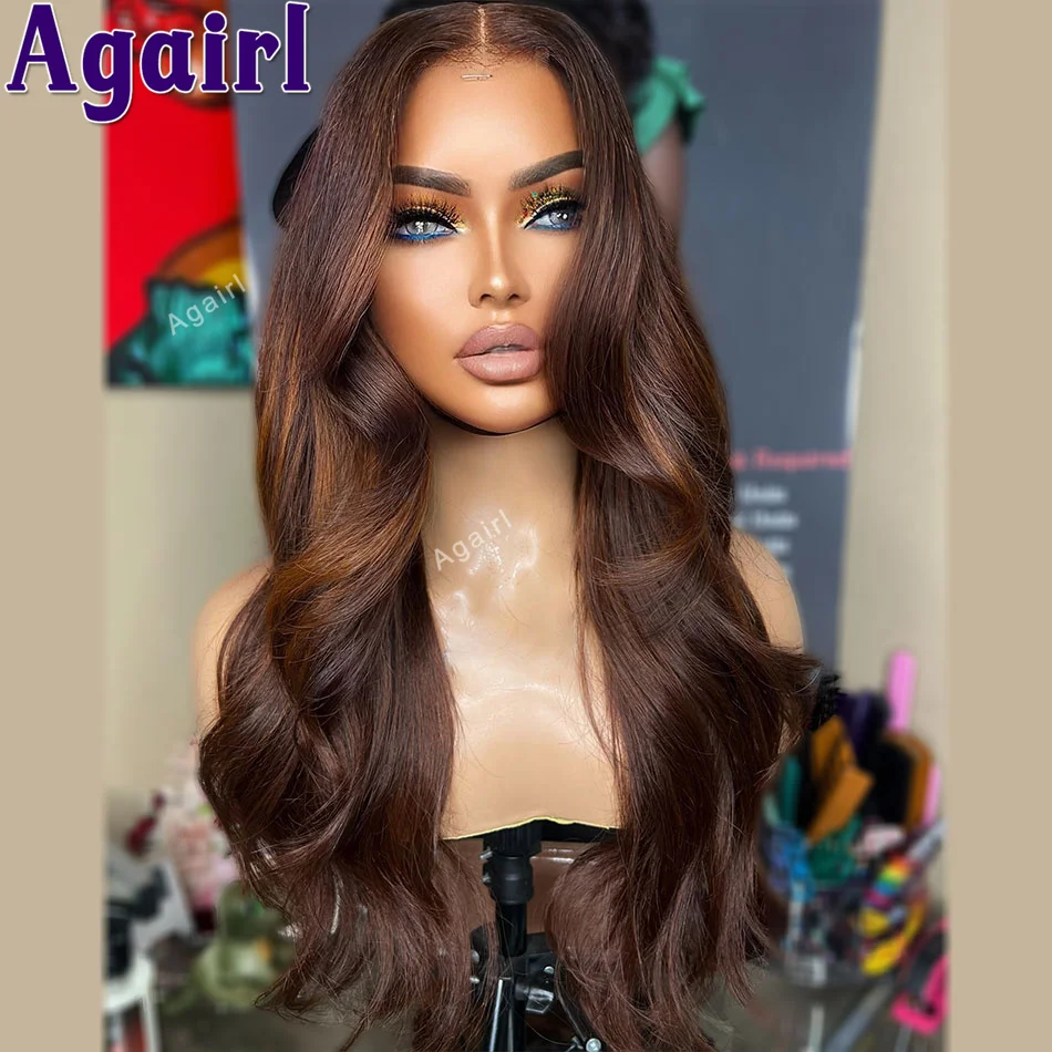 Highlight Brown Colored Body Wave Human Hair Wigs Ready To Wear Pre Cut 6X4 Lace Closure Wig 13X6 13x4 Lace Front Wig 30 32 Inch
Highlight Brown Colored Body Wave Human Hair Wigs Ready To Wear Pre Cut 6X4 Lace Closure Wig 13X6 13x4 Lace Front Wig 30 32 Inch