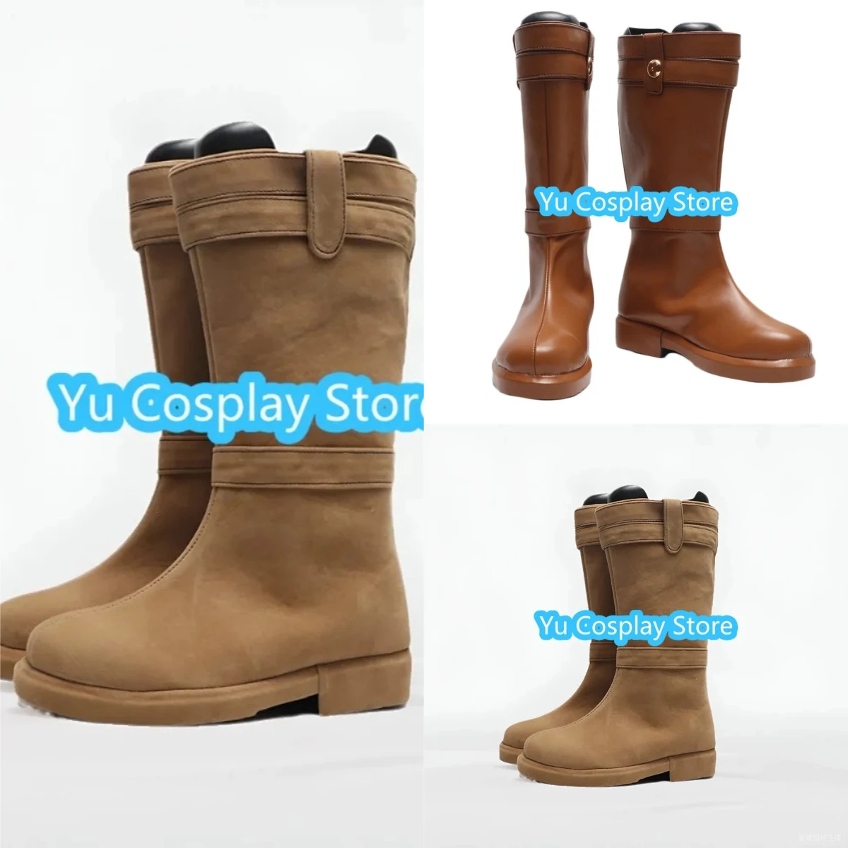 Game Frieren Cosplay Halloween Party Shoes Brown Boots Men and Women Custom Anime High Heels
Game Frieren Cosplay Halloween Party Shoes Brown Boots Men and Women Custom Anime High Heels