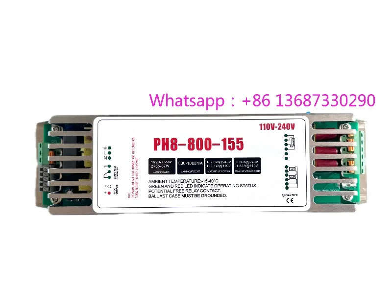 PH8-800-155W U-V ballast 155W 200W waste gas treatment sewage treatment
PH8-800-155W U-V ballast 155W 200W waste gas treatment sewage treatment