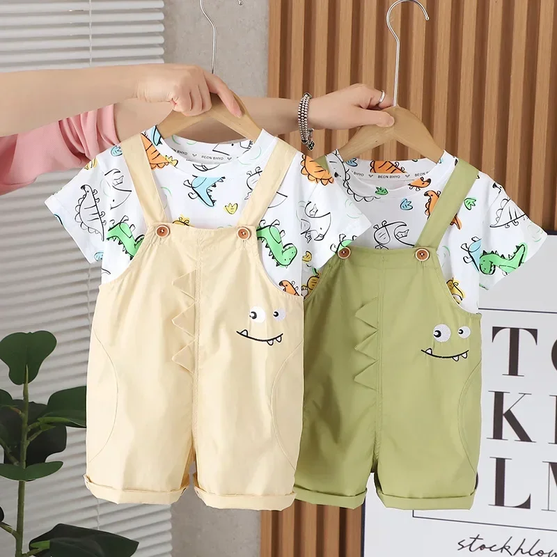 New Summer Baby Clothes Suit Children Boys Cartoon T-Shirt Shorts 2Pcs/Set Kids Girls Clothing Toddler Costume Infant Sportswear
New Summer Baby Clothes Suit Children Boys Cartoon T-Shirt Shorts 2Pcs/Set Kids Girls Clothing Toddler Costume Infant Sportswear