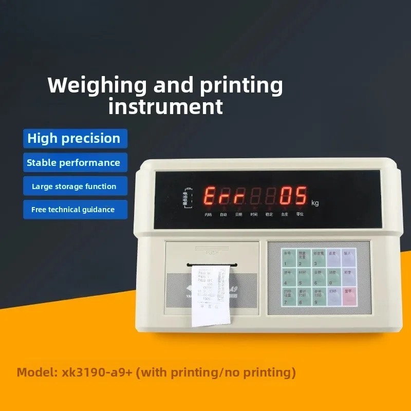 XK3190-A9/A9P Weighing Indicator for Truck Scale with Printer Port
XK3190-A9/A9P Weighing Indicator for Truck Scale with Printer Port