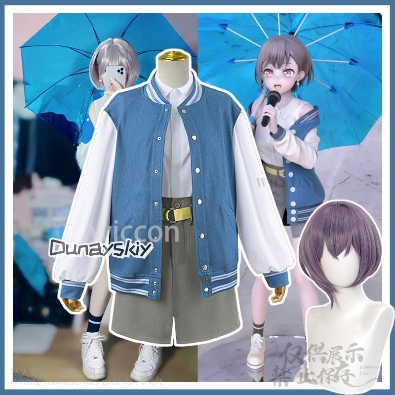Anime BanG Dream! It's MyGO Cosplay Takamatsu Tomori Costume Blue Coat Uniform Shirt Wig For Girl Woman Halloween Cos Customized
Anime BanG Dream! It's MyGO Cosplay Takamatsu Tomori Costume Blue Coat Uniform Shirt Wig For Girl Woman Halloween Cos Customized