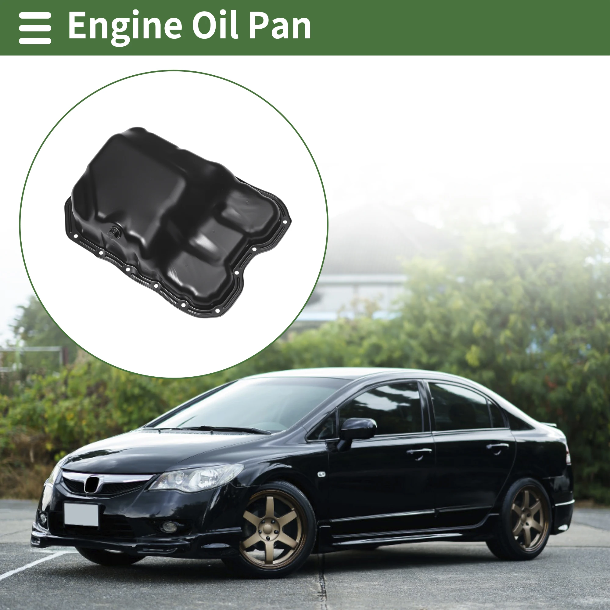 UXCELL 1 Pc No.2151025001 Engine Oil Pan for Hyundai Tucson 2011-2013 Iron Black
UXCELL 1 Pc No.2151025001 Engine Oil Pan for Hyundai Tucson 2011-2013 Iron Black