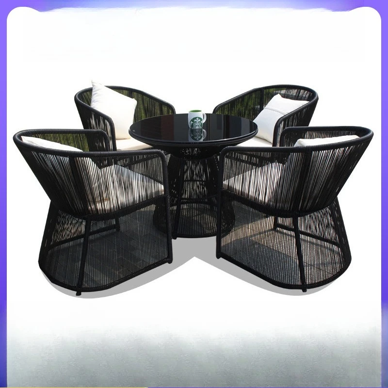 Compact Versatile Customizable outdoor rattan tables and chairs three-piece set
Compact Versatile Customizable outdoor rattan tables and chairs three-piece set