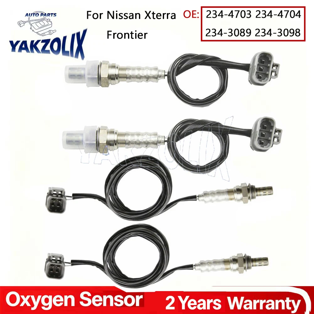 4pcs For Nissan Xterra Frontier 2000 2001 2002 2003 Upstream Lower Oxygen O2 Sensor Bank 1 2 234-4703 234-4704 234-3089 234-3098
4pcs For Nissan Xterra Frontier 2000 2001 2002 2003 Upstream Lower Oxygen O2 Sensor Bank 1 2 234-4703 234-4704 234-3089 234-3098