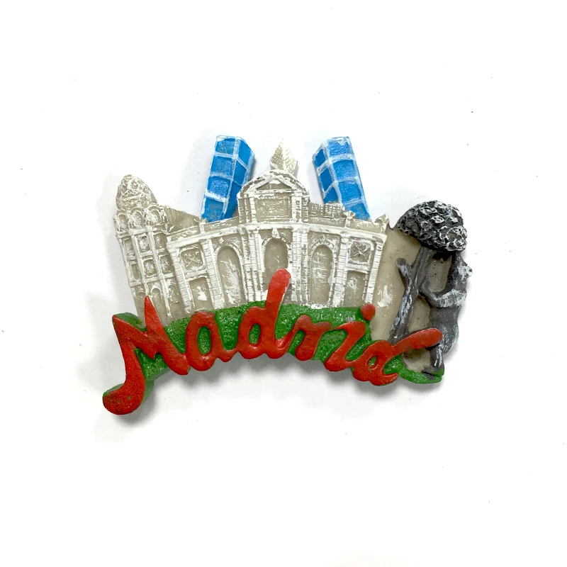 3D Resin Magnet for Refrigerator - Madrid Landmark, Spain - Cultural and Historical Value - Strong Magnet for Home Decoration
3D Resin Magnet for Refrigerator - Madrid Landmark, Spain - Cultural and Historical Value - Strong Magnet for Home Decoration