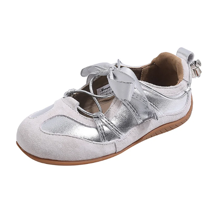 2026 New Children Shoes For Girls Leather Butterfly-knot Breathable Casual Shoes Non-slip Fashion Toddler Kids Sneakers
2026 New Children Shoes For Girls Leather Butterfly-knot Breathable Casual Shoes Non-slip Fashion Toddler Kids Sneakers