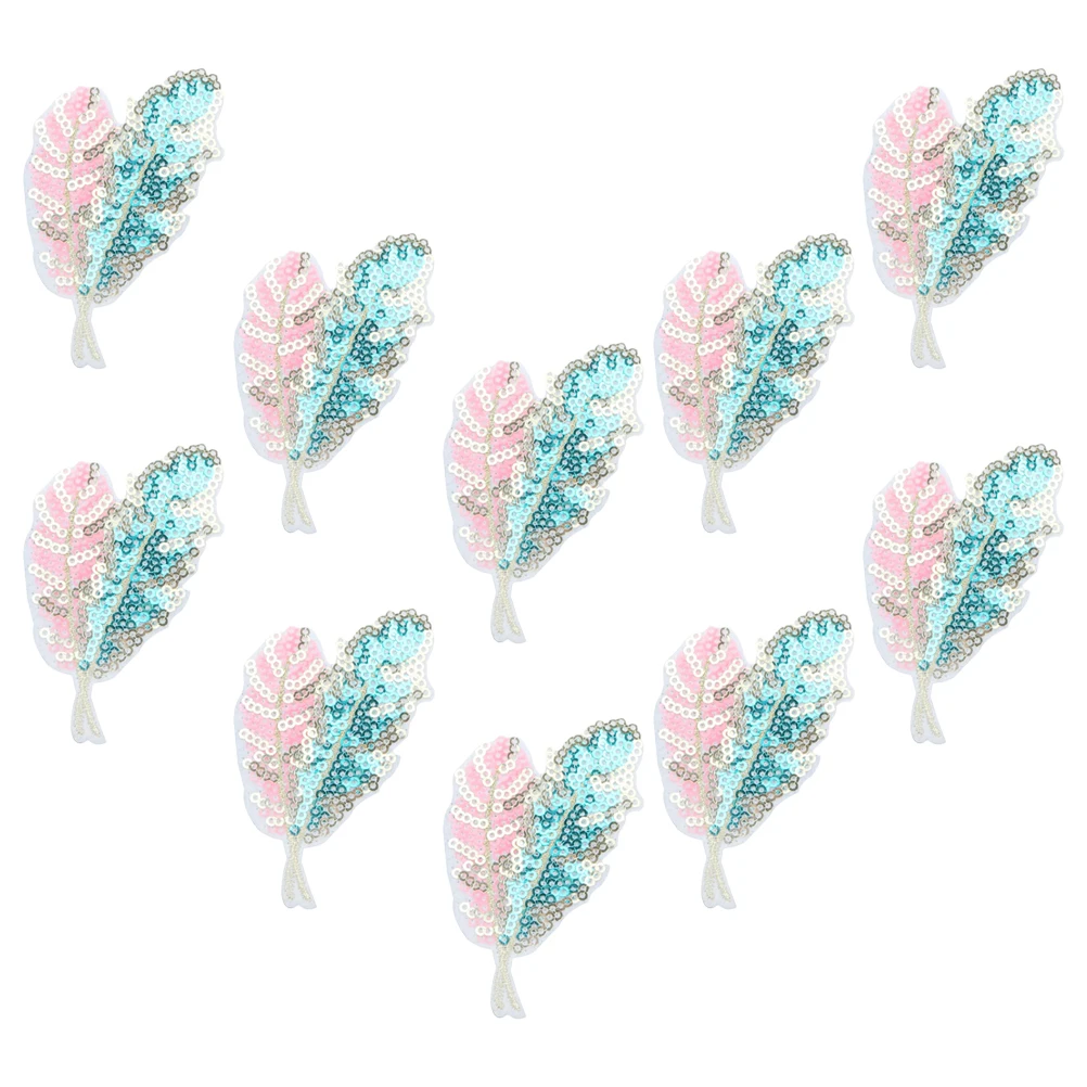 10Pcs Leaf Shaped Iron Patches Decorative Coat Hat Clothes Patches Sequins Embroidery Repair Hat Accessories Clothes Accessory 
10Pcs Leaf Shaped Iron Patches Decorative Coat Hat Clothes Patches Sequins Embroidery Repair Hat Accessories Clothes Accessory