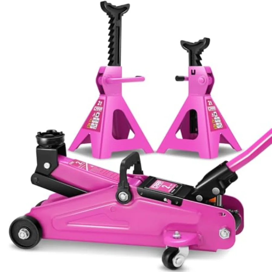 Low Profile Hydraulic Trolley Service Floor Jack Combo with 2 Ratchet Jack Stands 2 Ton 4000 lbs Capacity Lifting Range 11-17 i
Low Profile Hydraulic Trolley Service Floor Jack Combo with 2 Ratchet Jack Stands 2 Ton 4000 lbs Capacity Lifting Range 11-17 i