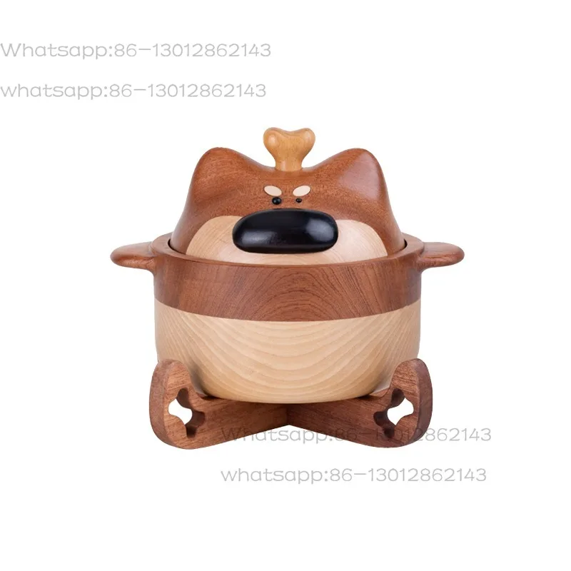 Creative cute solid wood puppy tabletop ornament, wooden cartoon dried fruit basin, fruit plate, jewelry storage box.
Creative cute solid wood puppy tabletop ornament, wooden cartoon dried fruit basin, fruit plate, jewelry storage box.