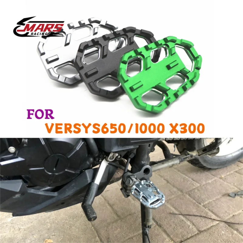 Fits For KAWASAKI VERSYS650/1000 X300 2017 2018 2019 Motorcycle Footrest Pedal Enlarger Footpad Extension Footpeg
Fits For KAWASAKI VERSYS650/1000 X300 2017 2018 2019 Motorcycle Footrest Pedal Enlarger Footpad Extension Footpeg