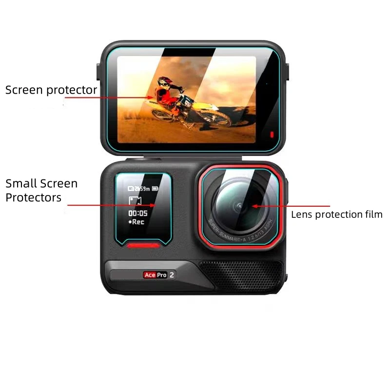 for Insta360 Ace Pro2 Screen Protection Tempered Glass Film Scratch-resistant Explosion-proof Protective Film
for Insta360 Ace Pro2 Screen Protection Tempered Glass Film Scratch-resistant Explosion-proof Protective Film
