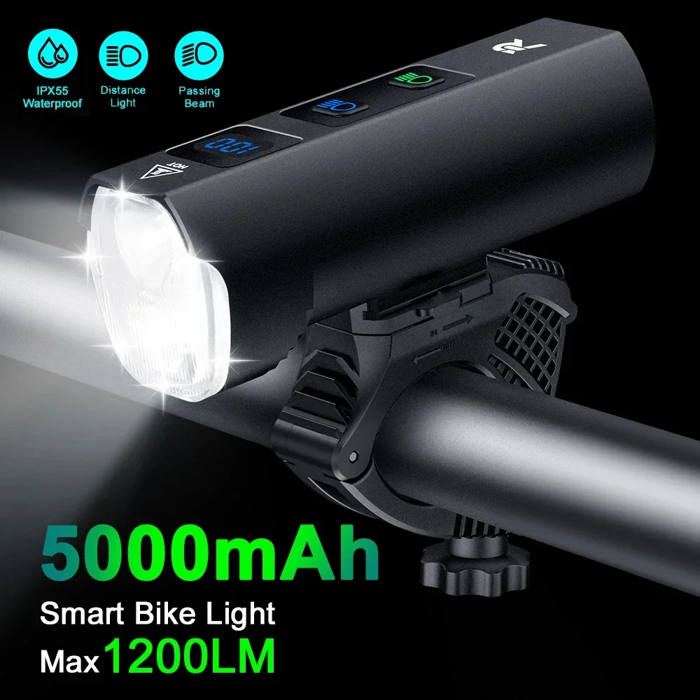 Rockbye 5 режимов велосипедный фонарь передний 1200LM велосипедная фара Power Bank фонарик 5000 мАч Type-C перезаряжаемая велосипедная лампа
Rockbye 5 режимов велосипедный фонарь передний 1200LM велосипедная фара Power Bank фонарик 5000 мАч Type-C перезаряжаемая велосипедная лампа