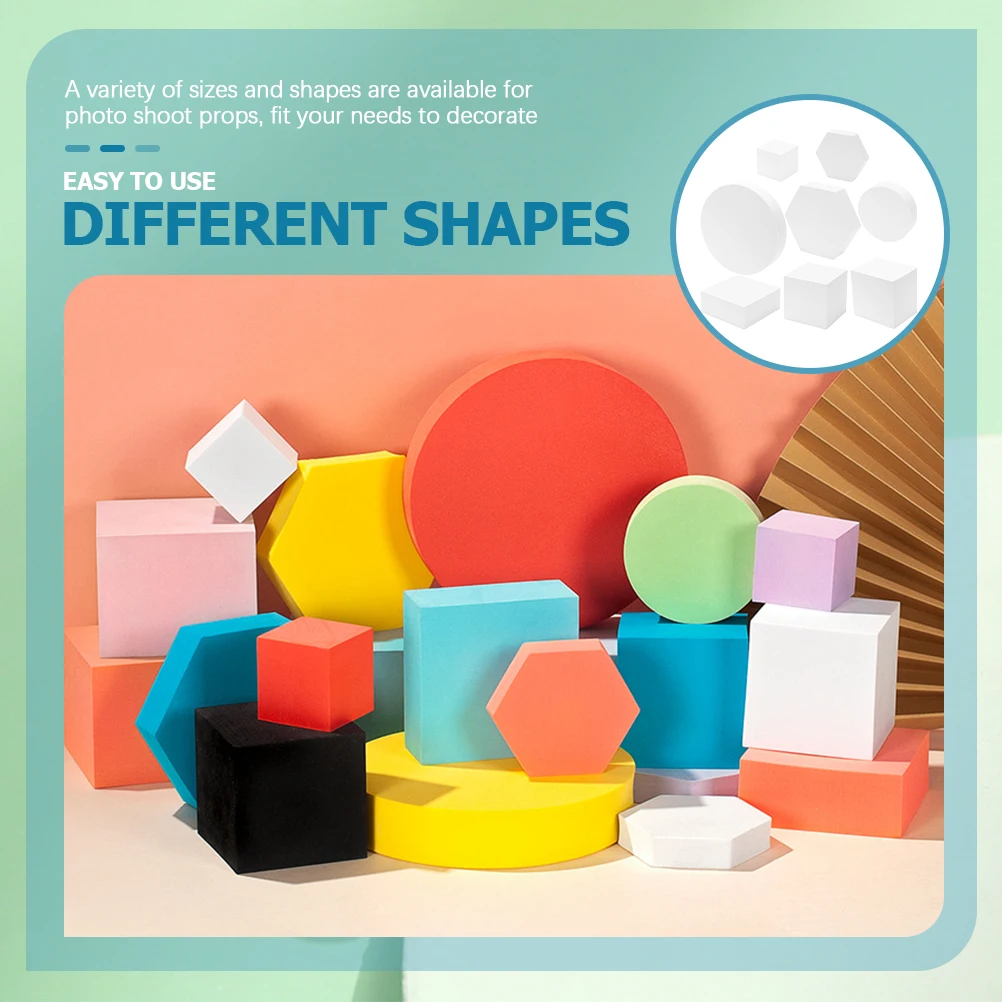 8pcs Cube Photo Props White Mix Photography Geometry Cube Photo Props Ornaments Foam Decor Jewelry Shooting Accessories
8pcs Cube Photo Props White Mix Photography Geometry Cube Photo Props Ornaments Foam Decor Jewelry Shooting Accessories