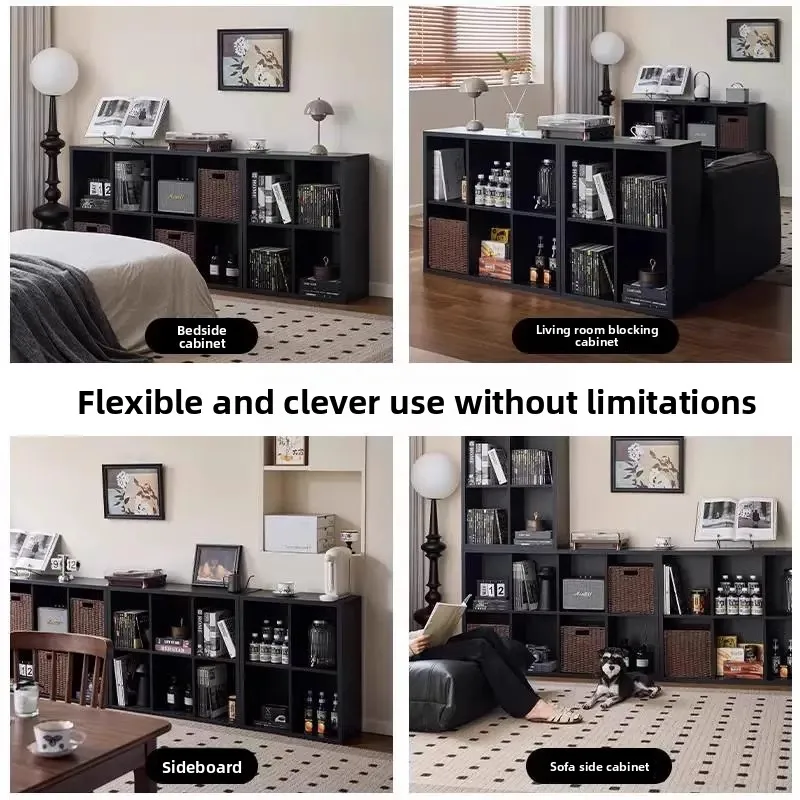 Black Kalek Bookcase Storage Cabinet Floor to Wall Lattice Cabinet Locker Bedroom Cabinet Bedside Cabinet Locker
Black Kalek Bookcase Storage Cabinet Floor to Wall Lattice Cabinet Locker Bedroom Cabinet Bedside Cabinet Locker
