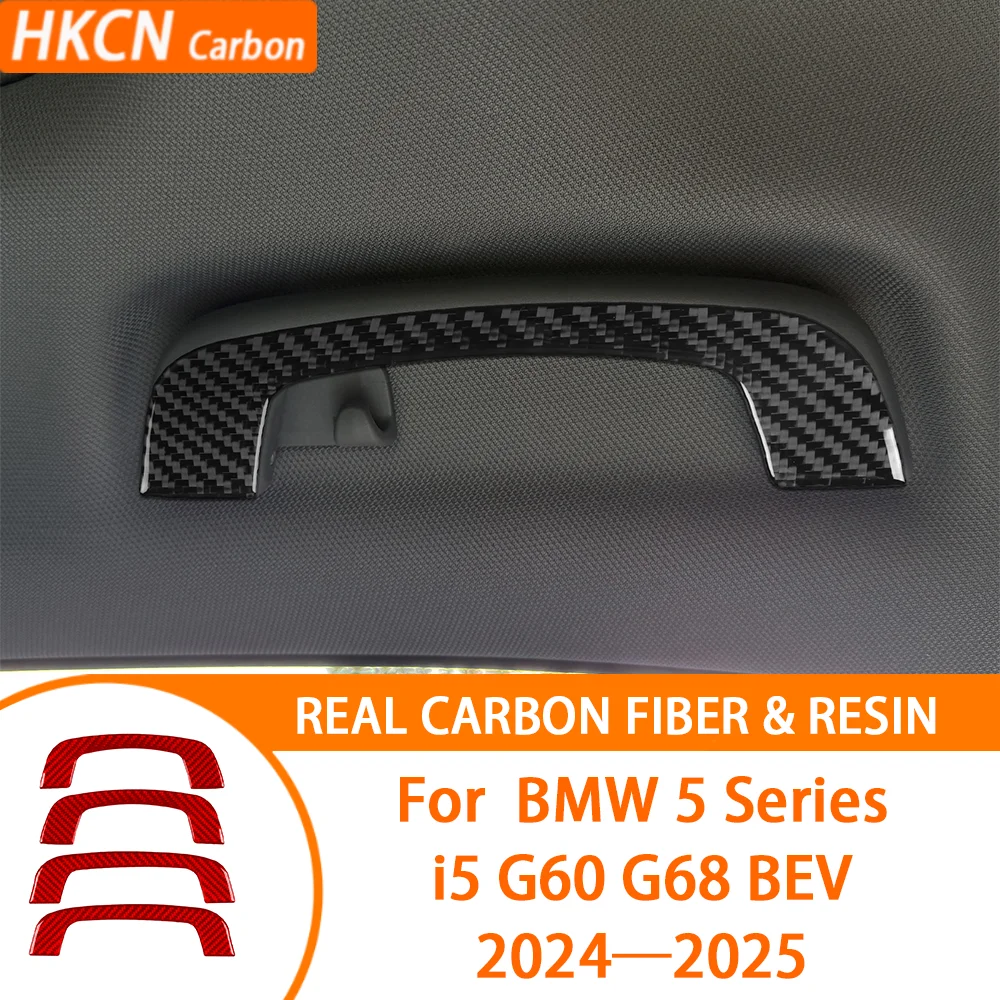 Carbon Fiber Interior Roof Handle Panel Trim Cover Car Accessories Decoration Sticker For BMW 5 Series i5 G60 G68 2024 2025
Carbon Fiber Interior Roof Handle Panel Trim Cover Car Accessories Decoration Sticker For BMW 5 Series i5 G60 G68 2024 2025