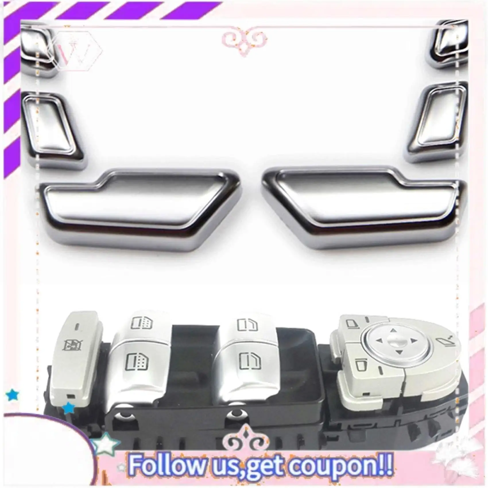Portable Front Door Window Switch For Mercedes-Benz C300 C63 C350E C-Class & Car Zinc Alloy Door Seat Adjust Button Switch Cover
Portable Front Door Window Switch For Mercedes-Benz C300 C63 C350E C-Class & Car Zinc Alloy Door Seat Adjust Button Switch Cover