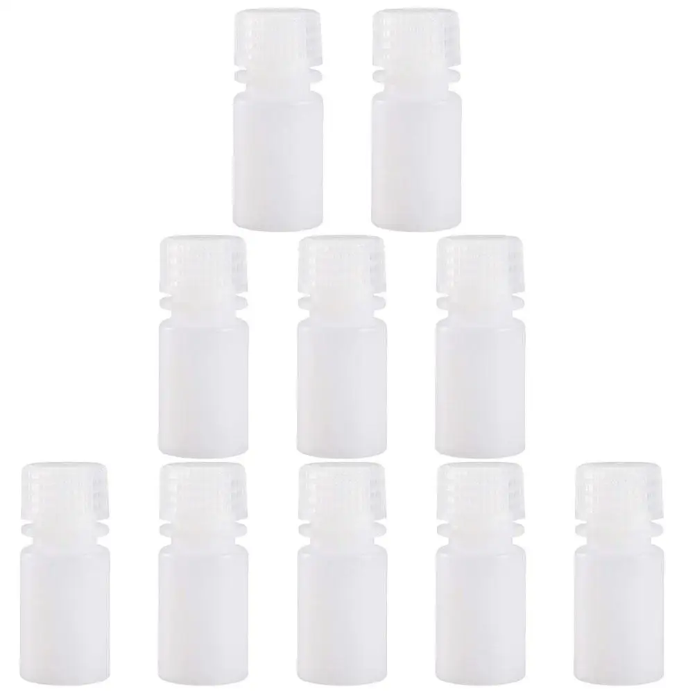 10pcs Acid Alkali Resistant Bottles High Temperature White Wide Mouth Laboratory Storage Plastic Container Sample Vials
10pcs Acid Alkali Resistant Bottles High Temperature White Wide Mouth Laboratory Storage Plastic Container Sample Vials