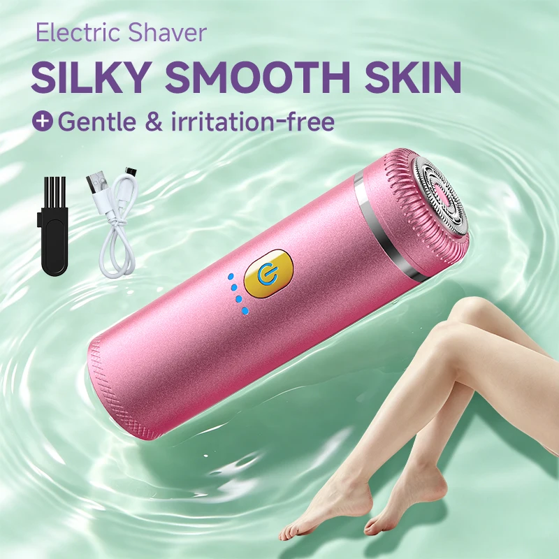 Women Electric Hair Shaver Waterproof Wet Dry Use Powerful Gentle Painless Mini Portable Travel Body Hair Trimmer for Ladies
Women Electric Hair Shaver Waterproof Wet Dry Use Powerful Gentle Painless Mini Portable Travel Body Hair Trimmer for Ladies