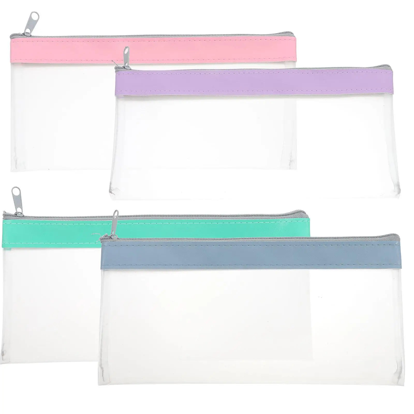 4 Pcs Frosted Transparent Money Bag Clear Purse Budget Envelopes for Cash Budgeting Pouch Pvc Traveling Child Women
4 Pcs Frosted Transparent Money Bag Clear Purse Budget Envelopes for Cash Budgeting Pouch Pvc Traveling Child Women