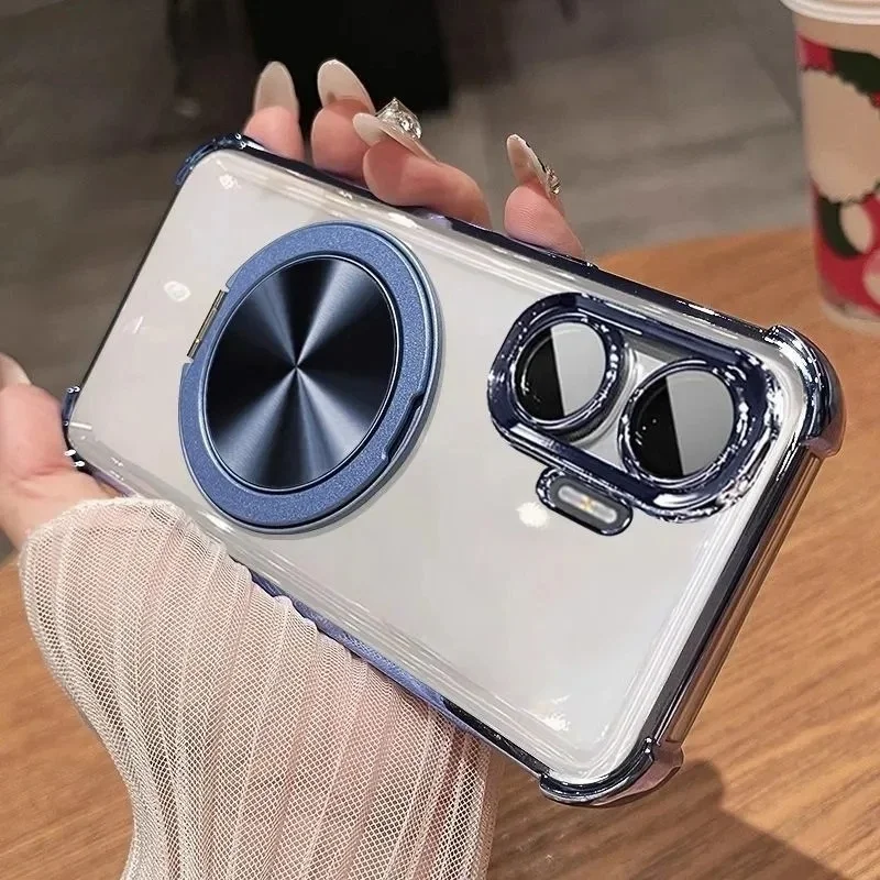 Fashion Luxury Plating Edge Transparent Case For Xiaomi POCO X8 Pro Max X7 F8 Ultra F7 M8 M7 Pro Magnetic Holder Anti-drop Cover
Fashion Luxury Plating Edge Transparent Case For Xiaomi POCO X8 Pro Max X7 F8 Ultra F7 M8 M7 Pro Magnetic Holder Anti-drop Cover