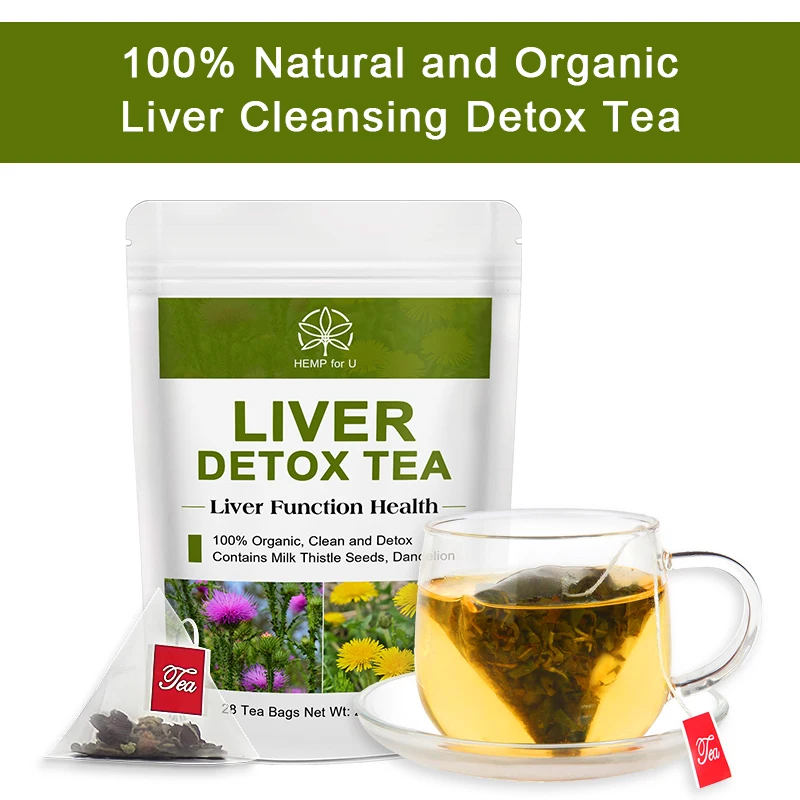 42 days Liver Cleanse Detox & Repair Herbal Tea - Silymarin Milk Thistle Supplements with Dandelion Root For Men & Women
42 days Liver Cleanse Detox & Repair Herbal Tea - Silymarin Milk Thistle Supplements with Dandelion Root For Men & Women