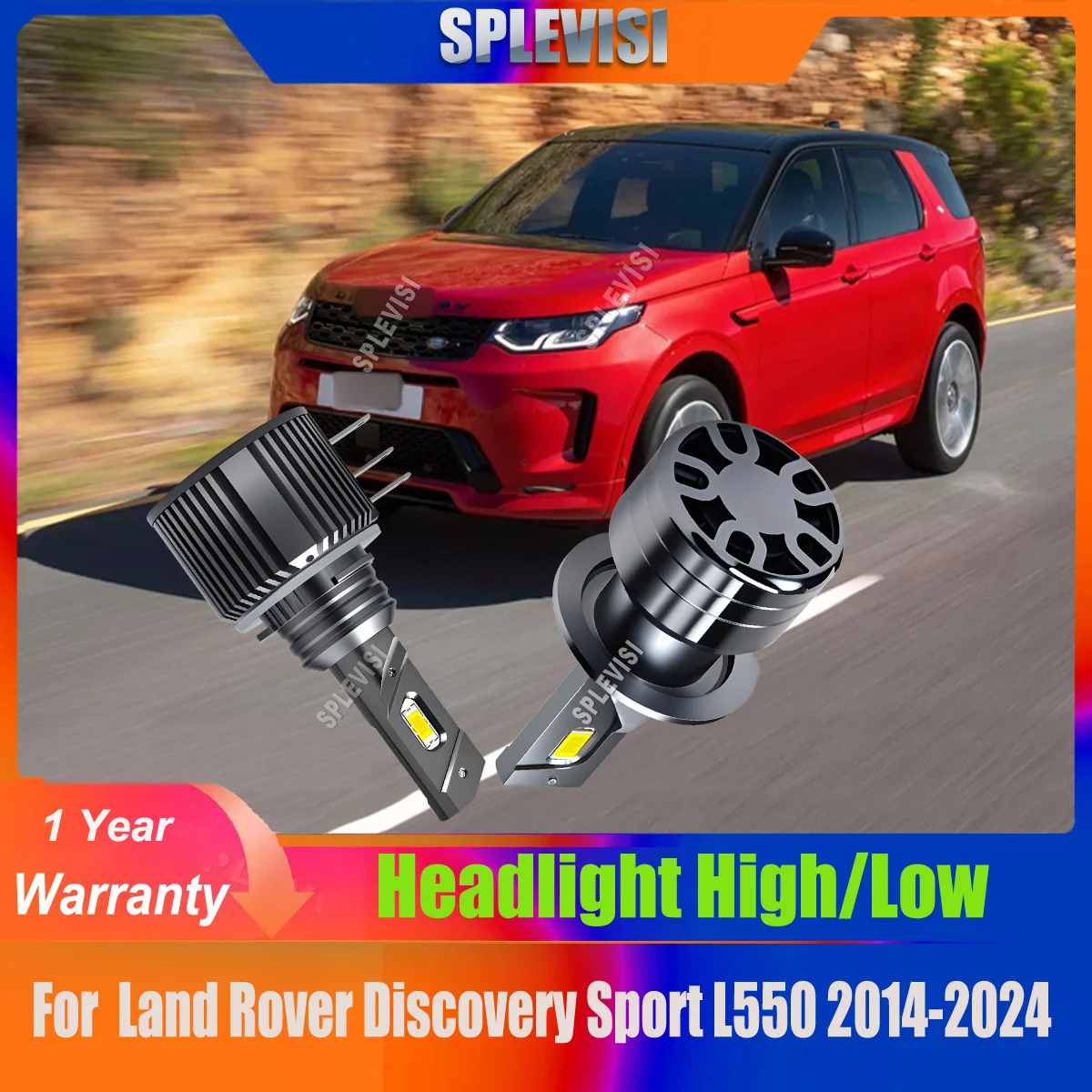 Xenon White DRL Headlights flawlessly fit with the factory one For Land Rover Discovery Sport L550 2014 2015 2016 2017 2018-2024
Xenon White DRL Headlights flawlessly fit with the factory one For Land Rover Discovery Sport L550 2014 2015 2016 2017 2018-2024