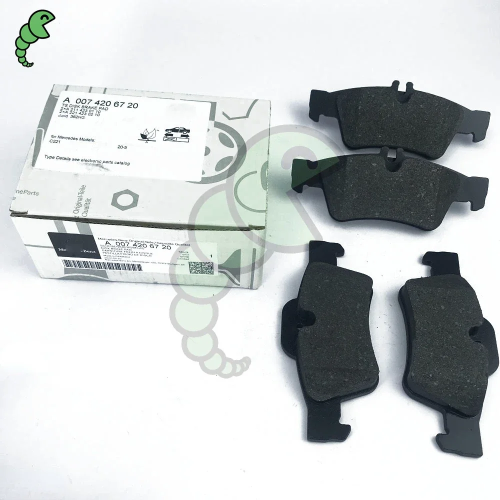 A0074206720 ceramic pad front Friction plate Brake shoes behind For Mercedes-Benz Brake pads back Brake skin 0074206720
A0074206720 ceramic pad front Friction plate Brake shoes behind For Mercedes-Benz Brake pads back Brake skin 0074206720