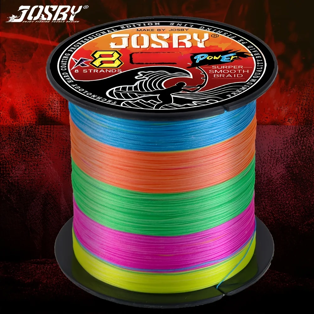 JOSBY Fishing Lines X8 Strands Braided PE 300m Japan Multifilament Carp Fishing Wire Strong Weave Pesca 8 Strand Fishing Line
JOSBY Fishing Lines X8 Strands Braided PE 300m Japan Multifilament Carp Fishing Wire Strong Weave Pesca 8 Strand Fishing Line